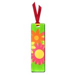 Groovy Mod Floral Small Book Mark