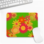 Groovy Mod Floral Small Mousepad