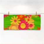 Groovy Mod Floral Hand Towel