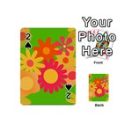 Groovy Mod Floral Playing Cards 54 (Mini)