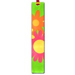 Groovy Mod Floral Large Book Mark