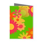 Groovy Mod Floral Mini Greeting Cards (Pkg of 8)