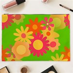 Groovy Mod Floral Cosmetic Bag (XXL)