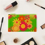 Groovy Mod Floral Cosmetic Bag (XS)