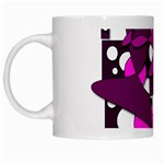 Something purple White Mugs