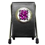 Something purple Pen Holder Desk Clocks