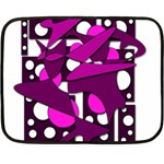 Something purple Fleece Blanket (Mini)