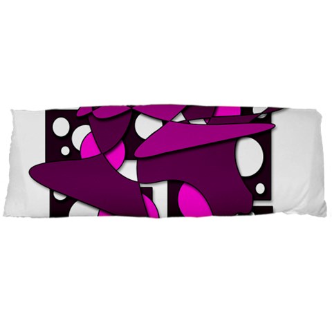 Something purple Body Pillow Case Dakimakura (Two Sides) from ArtsNow.com Front