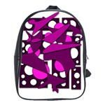 Something purple School Bags (XL) 