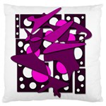 Something purple Standard Flano Cushion Case (Two Sides)