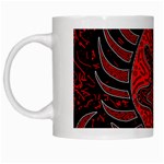 Red dragon White Mugs