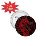 Red dragon 1.75  Buttons (100 pack) 