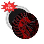 Red dragon 2.25  Magnets (10 pack) 