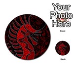 Red dragon Multi-purpose Cards (Round) 