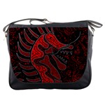 Red dragon Messenger Bags