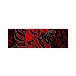 Red dragon Satin Scarf (Oblong)