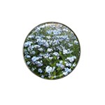 Blue Forget-me-not flowers Hat Clip Ball Marker (10 pack)