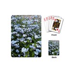 Blue Forget-me-not flowers Playing Cards (Mini) 