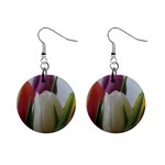 Colored by Tulips Mini Button Earrings