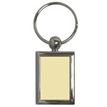 Gold Yellow color design Key Chains (Rectangle) 