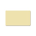 Gold Yellow color design Magnet (Name Card)