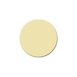 Gold Yellow color design Golf Ball Marker (4 pack)