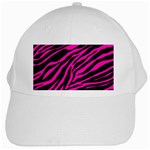 pink zebra  White Cap