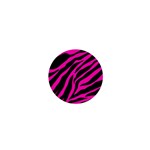 pink zebra  1  Mini Magnet