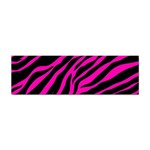 pink zebra  Sticker (Bumper)