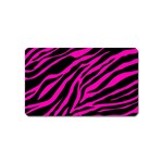 pink zebra  Magnet (Name Card)