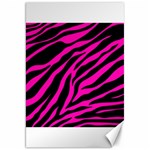 pink zebra  Canvas 20  x 30 