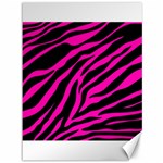 pink zebra  Canvas 36  x 48 