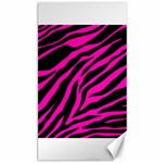 pink zebra  Canvas 40  x 72 