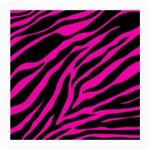 pink zebra  Medium Glasses Cloth (2 Sides)