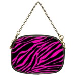 pink zebra  Chain Purse (One Side)