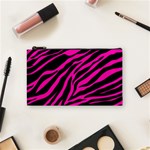 pink zebra  Cosmetic Bag (Small)