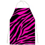 pink zebra  Full Print Apron