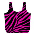 pink zebra  Full Print Recycle Bag (L)