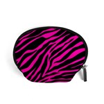 pink zebra  Accessory Pouch (Small)