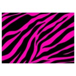 pink zebra  Samsung Galaxy Note 4 Case (White)