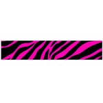 pink zebra  Flano Scarf (Large)