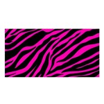 pink zebra  Satin Shawl