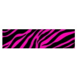 pink zebra  Satin Scarf (Oblong)