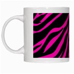 pink zebra  White Mug