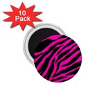 pink zebra  1.75  Magnet (10 pack) 