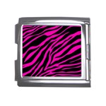 pink zebra  Mega Link Italian Charm (18mm)