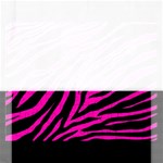 pink zebra  Jigsaw Puzzle (Rectangular)