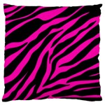 pink zebra  Large Cushion Case (One Side)