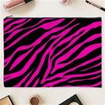 pink zebra  Cosmetic Bag (XXXL)