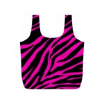 pink zebra  Full Print Recycle Bag (S)